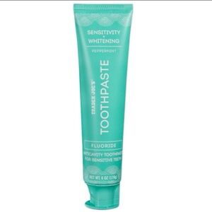 Trader Joe’s Peppermint Sensitivity & Whitening Toothpaste